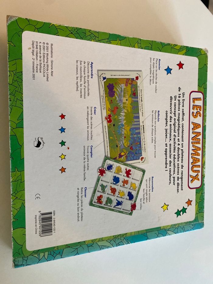Les Animaux un livre jeu Magnétique - photo numéro 2