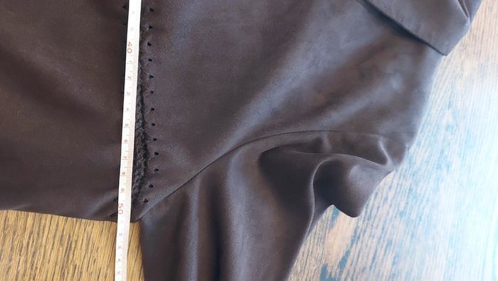 Veste  Marron effet daim Duo t 40 - photo numéro 12