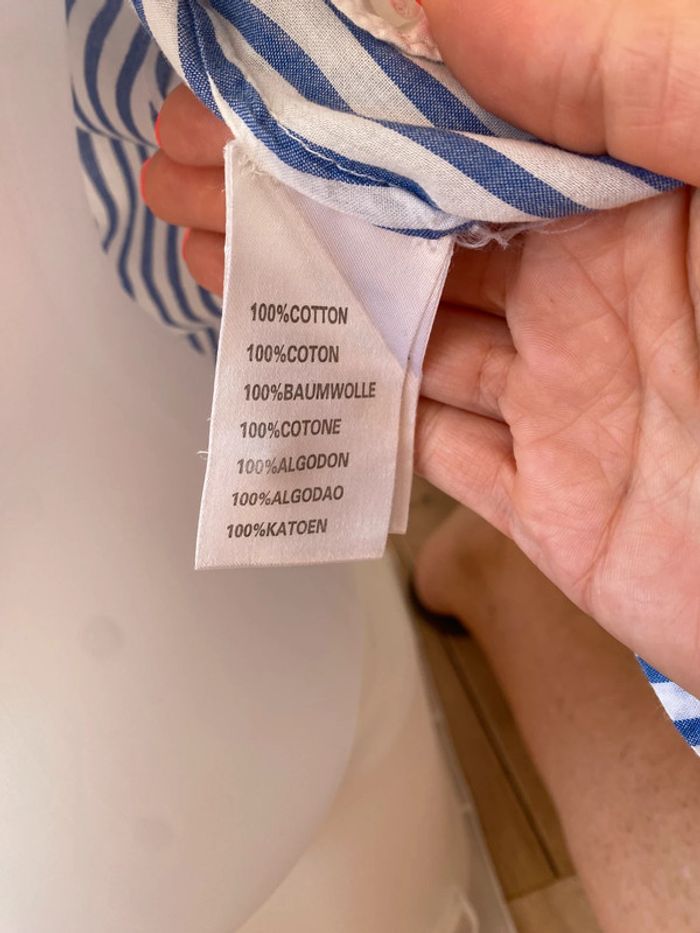 Chemise sans manche marinière - photo numéro 9