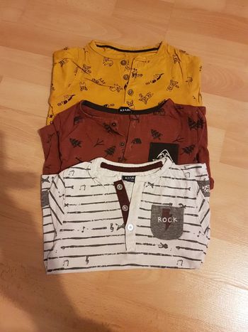 Lot de t shirts 24 mois