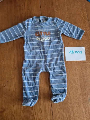 Pyjama velours