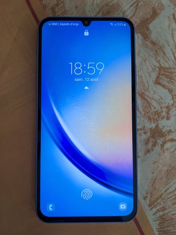 Samsung A34, 5G, 128go - comme neuf
