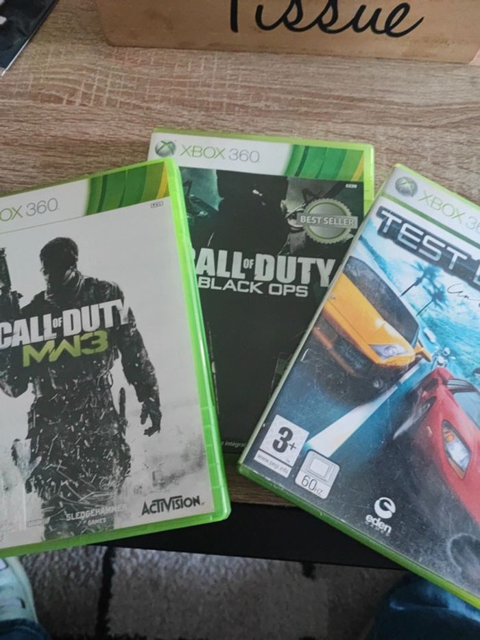 Lot de jeux Xbox 360