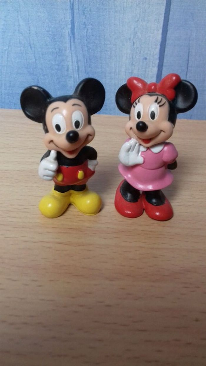 Figurines Mickey et Minnie - photo numéro 2