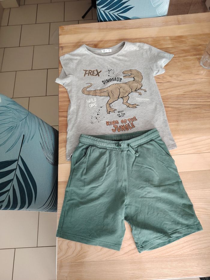 Pyjama short tex