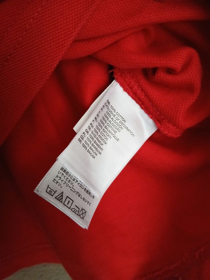 Polo The North Face - Rouge et Noir Taille S - photo numéro 8