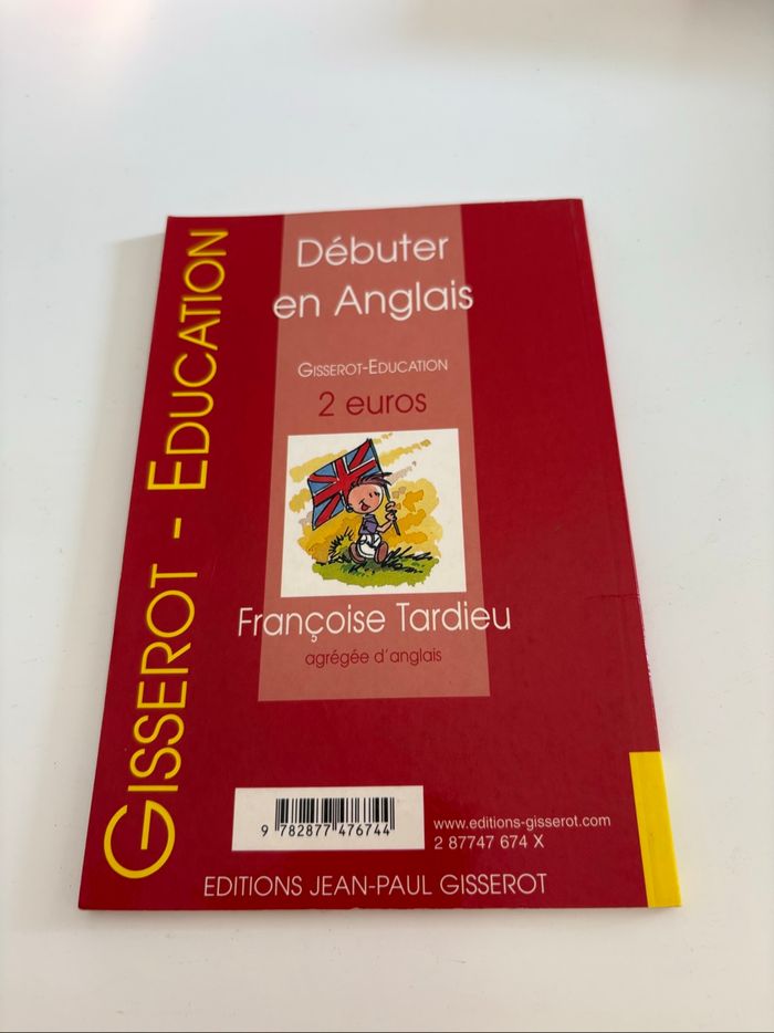 Livre Débuter en anglais de Françoise Tardieu - photo numéro 2