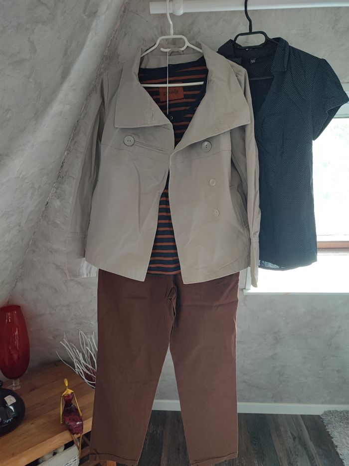 Lot camel . vêtements femme