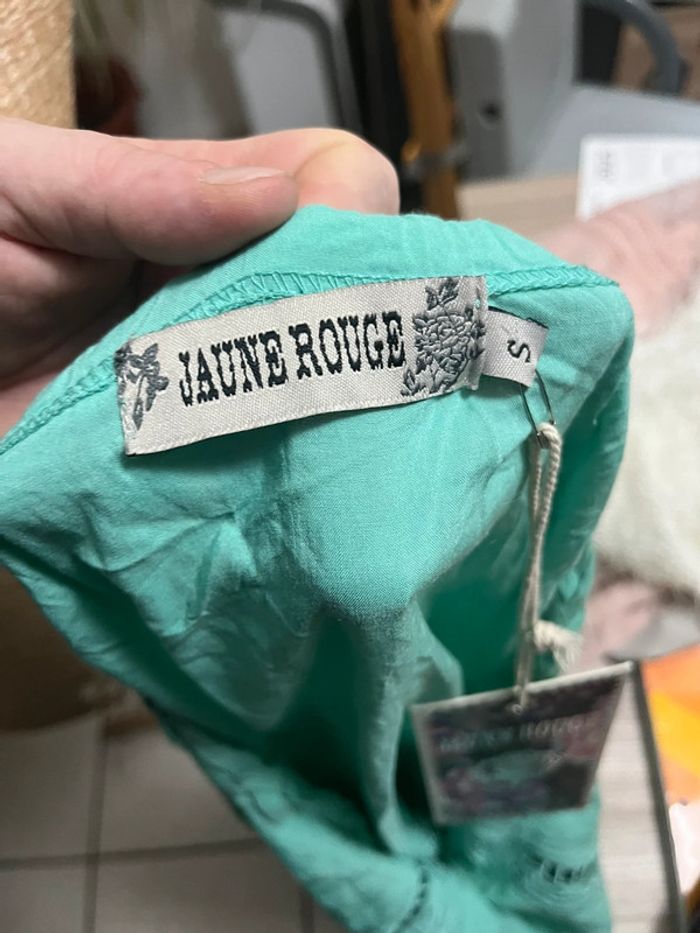 Débardeur jaune rouge - photo numéro 3