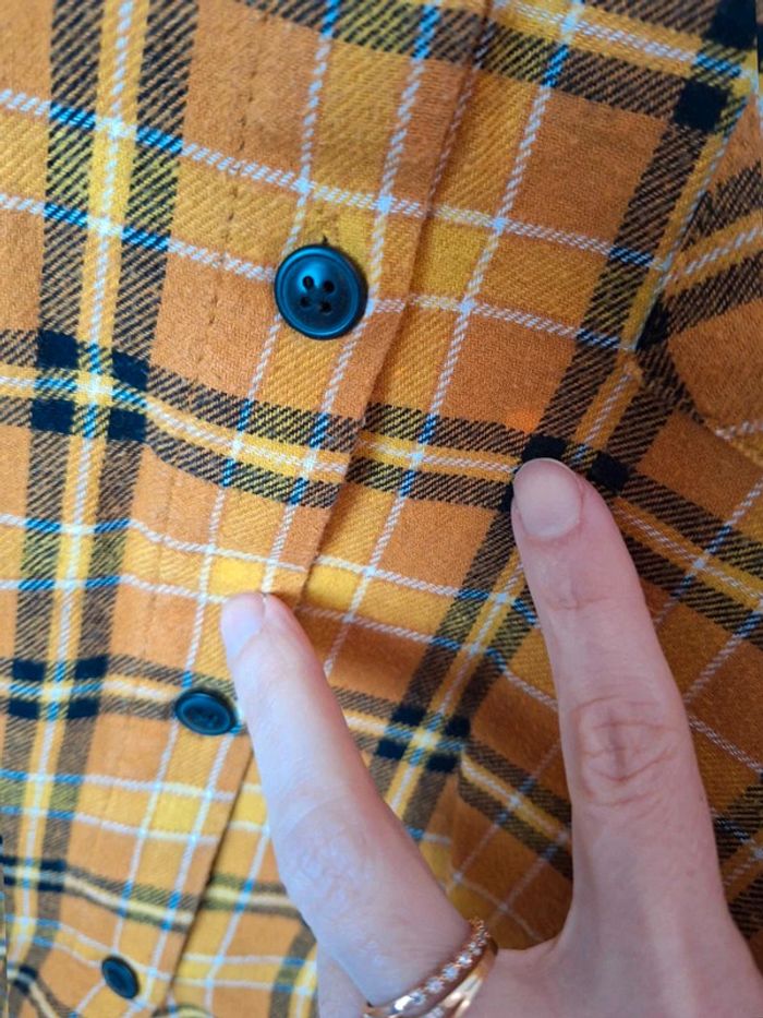 Chemise à carreaux femme taille M  Berskha - photo numéro 6