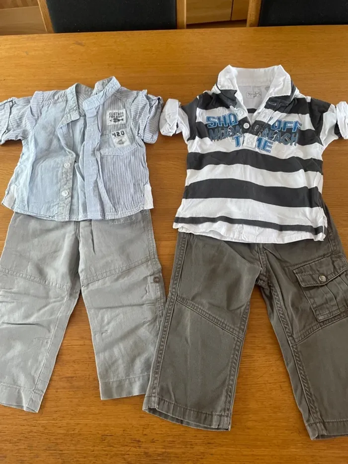 2 ensembles 18 mois