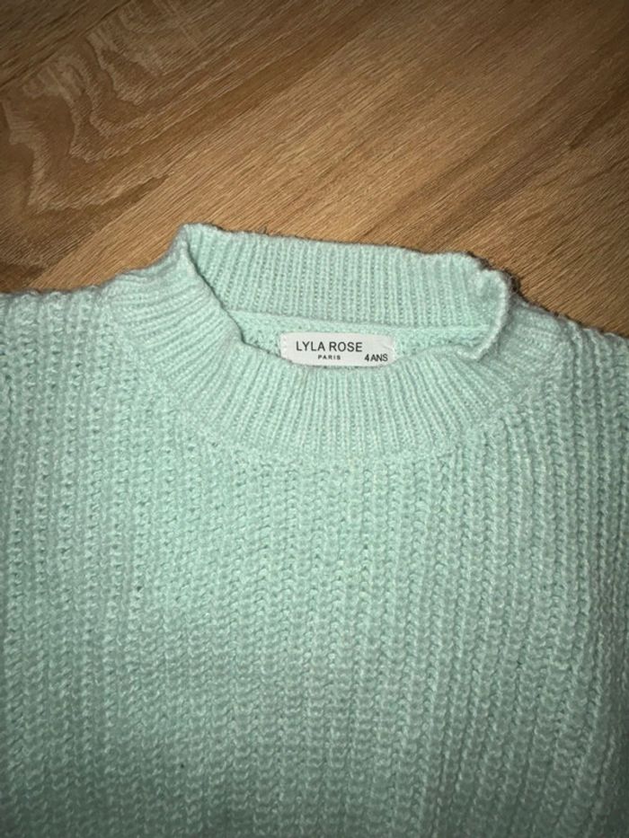 Très joli pull enfant fille 4 ans - photo numéro 3