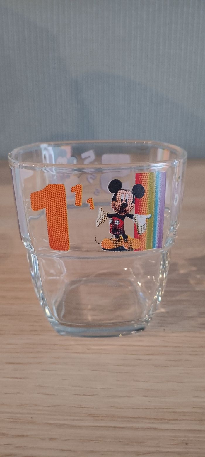 Verre mickey 1-5