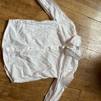 Chemise blanche 24 mois