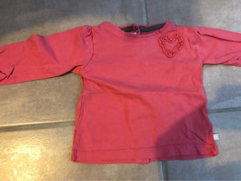 T-shirt manches longues fille 6 mois