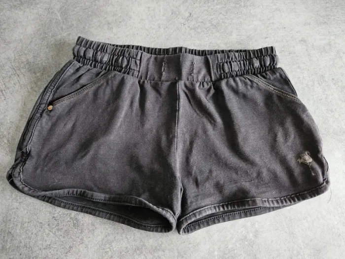Short fille en jersey avec flamant rose printé - Taille 8 ans (128cm) - Orchestra - Noir - photo numéro 3