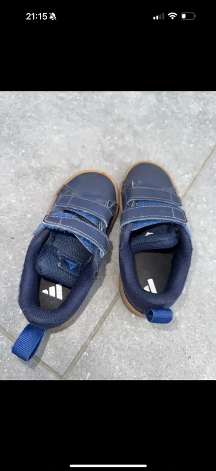 Basket adidas taille 26 tres bonne etat - photo numéro 4