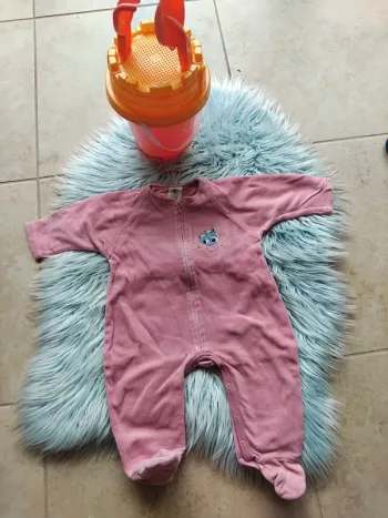 🐦 pyjama fille 12 mois rose