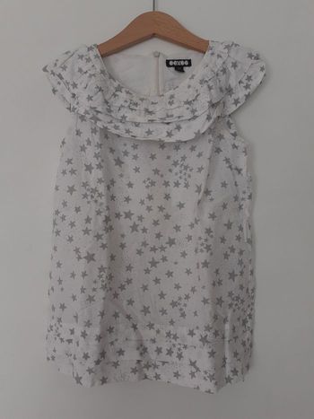 Débardeur / tunique fille été 8 ans Ooxoo étoile