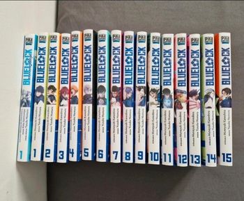 Lot manga bluelock tome 1 à 15