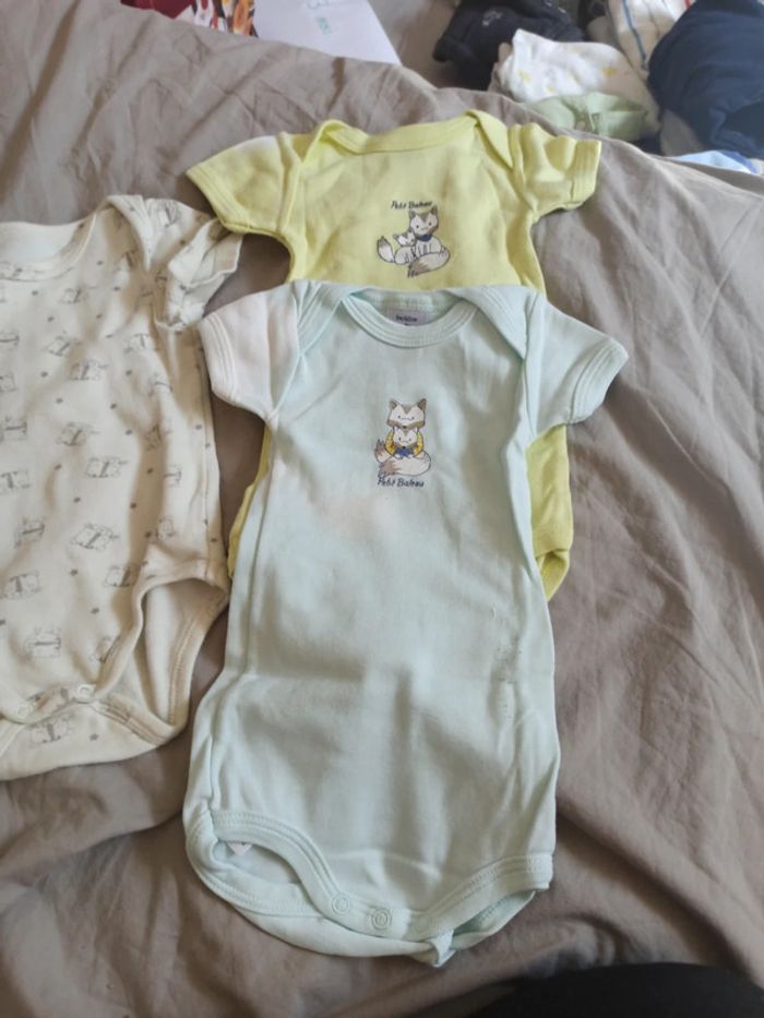 Lot de 5 bodies 3 mois