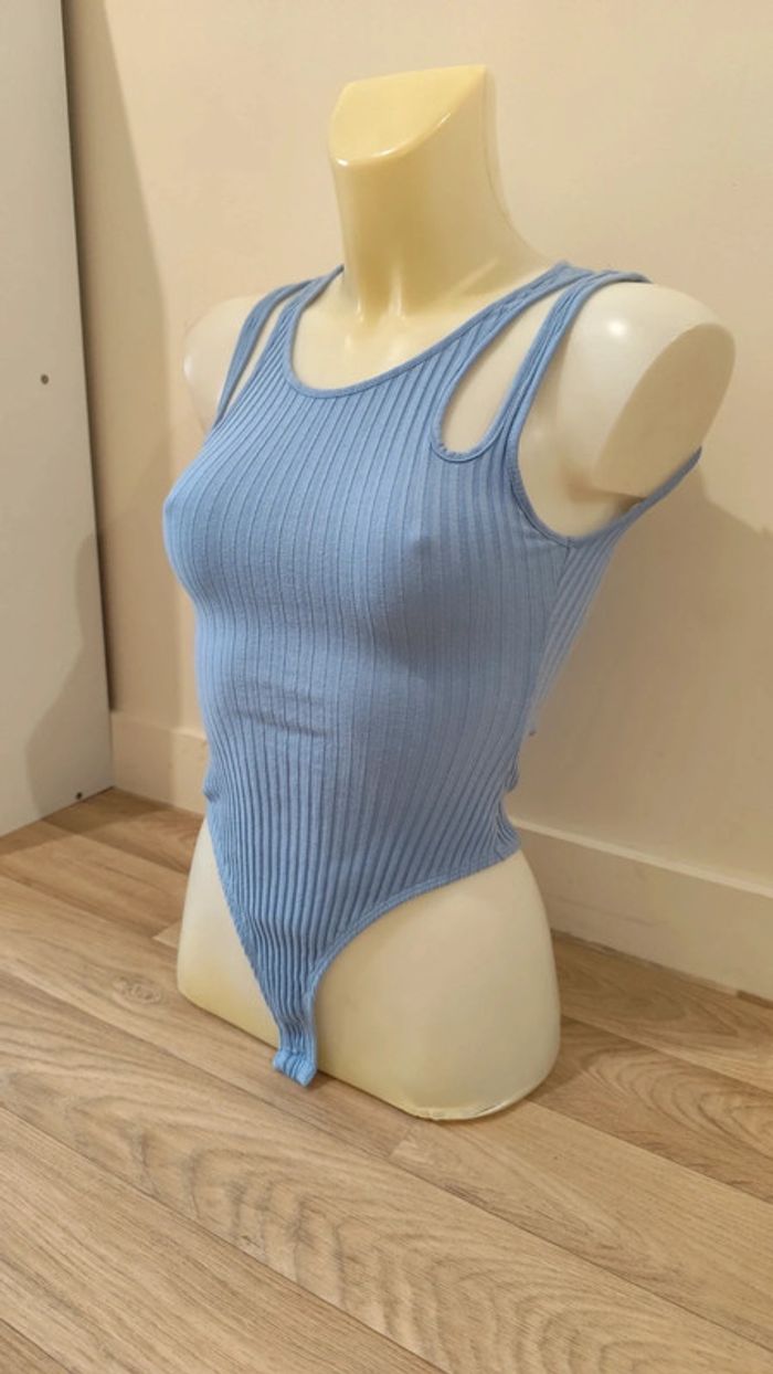 Body bleu S - Zara - photo numéro 2