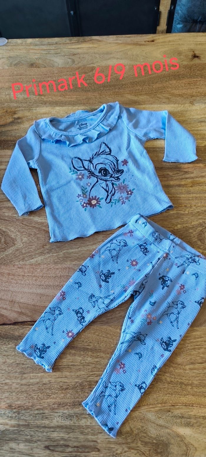 Ensemble 6/9 mois Bambi - photo numéro 5