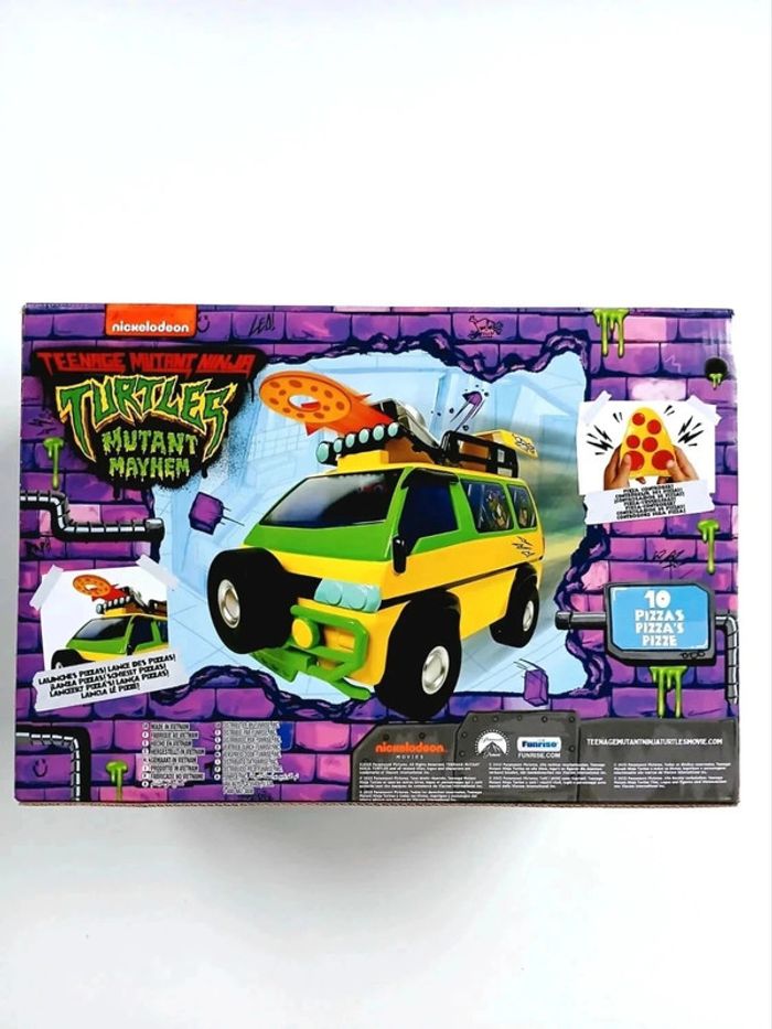 Camion Pizza Blaster RC  Tmnt Mutant Mayhem - photo numéro 4
