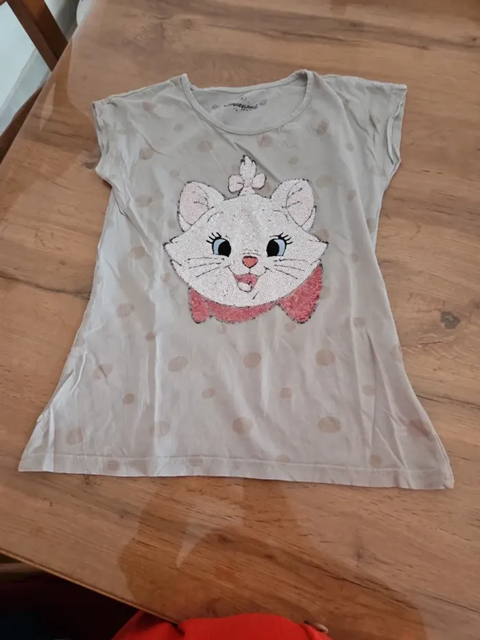 T-shirt marie disneyland 10 ans