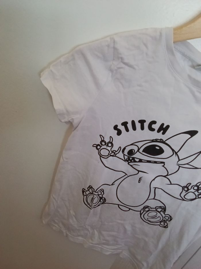 Tee-shirt Disney blanc et noir - photo numéro 2