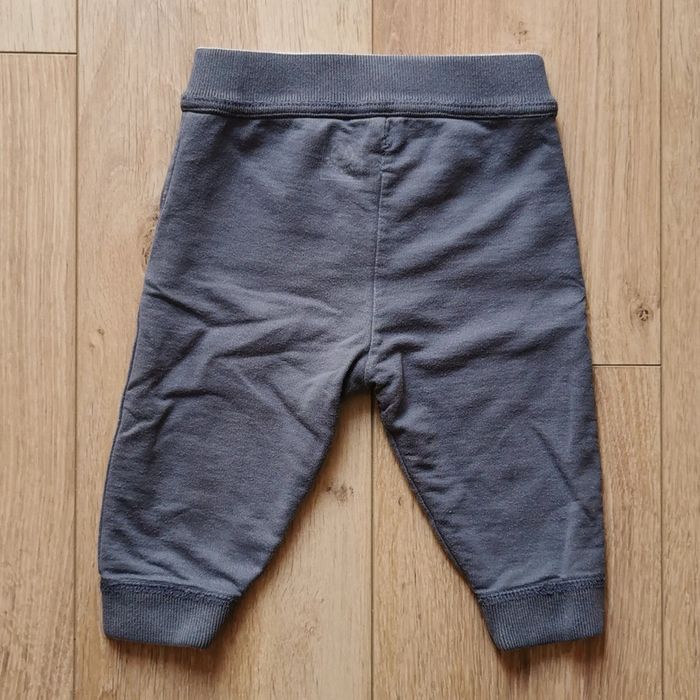 Pantalon réversible bleu-blanc Petit Bateau 6 mois - photo numéro 3