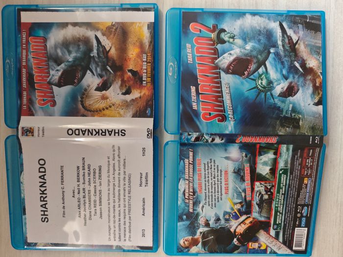 Lot Bluray Sharknado 1 et 2