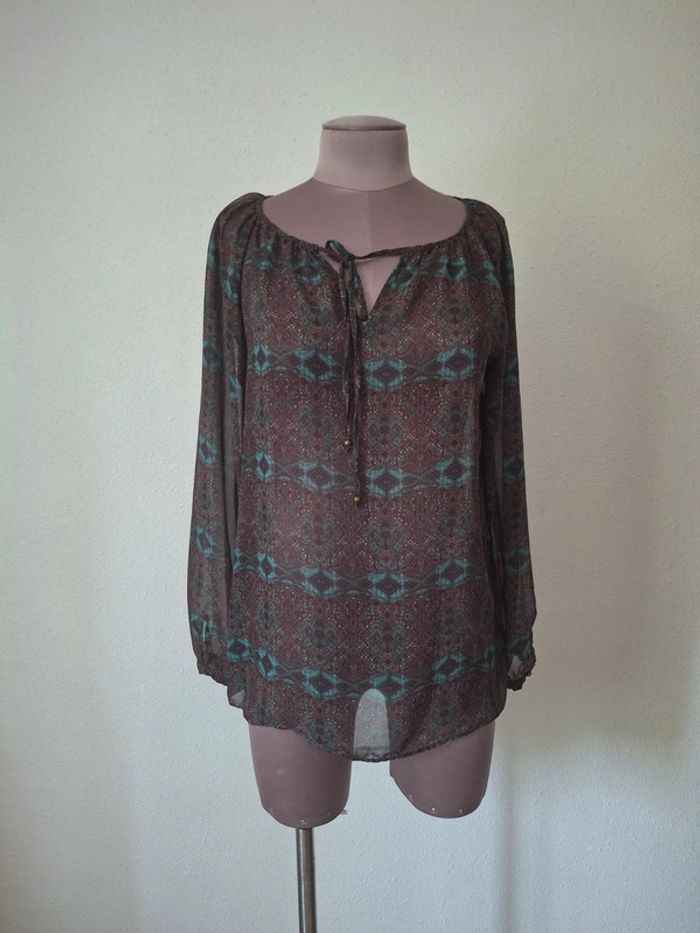 Blouse manche longue Zara S