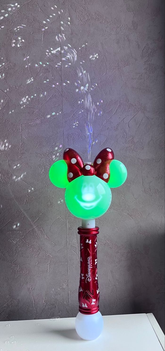 Souffleur à bulles/baguette à bulles Minnie Disneyland Paris - photo numéro 5