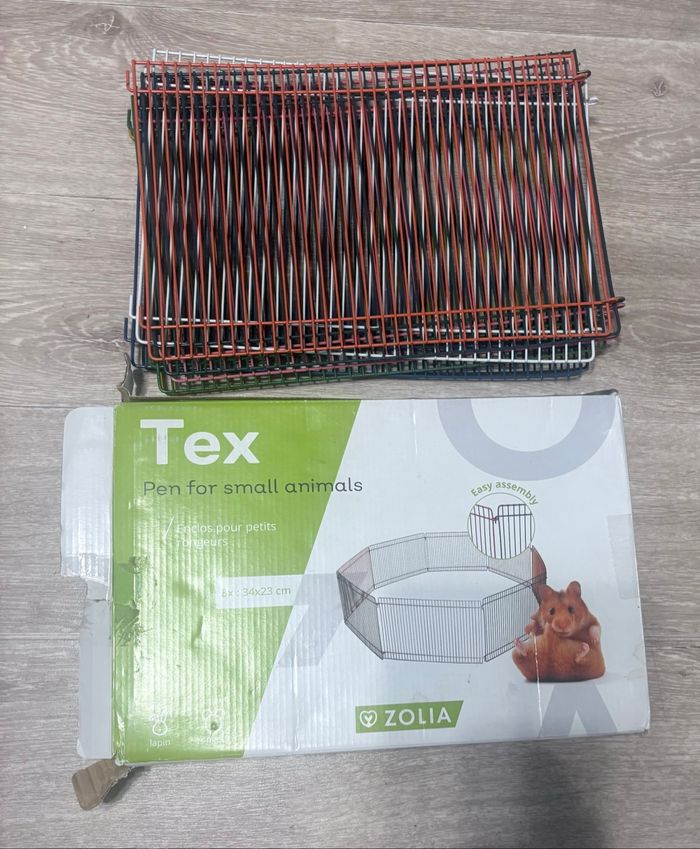 Petit enclos modulable pour petit rongeurs Zolia TEX - photo numéro 4