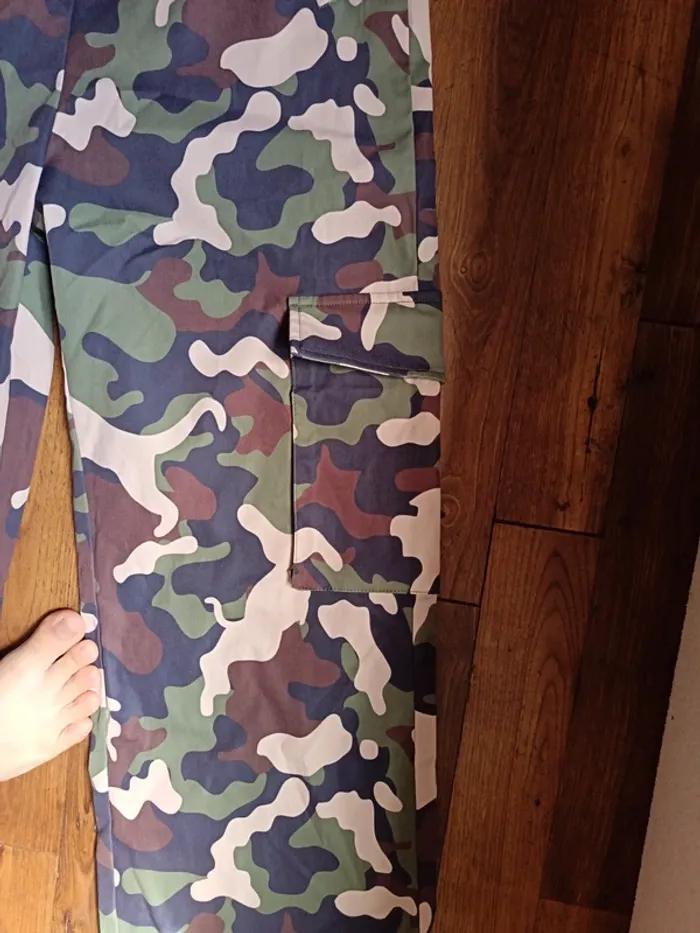 Pantalon militaire fantaisie femme - photo numéro 4