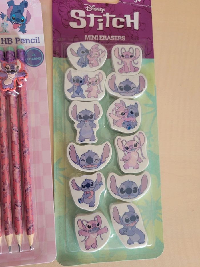 Trousse, crayons, gommes Stitch - photo numéro 3