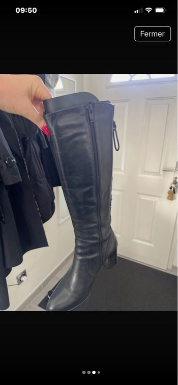 Bottes cuir