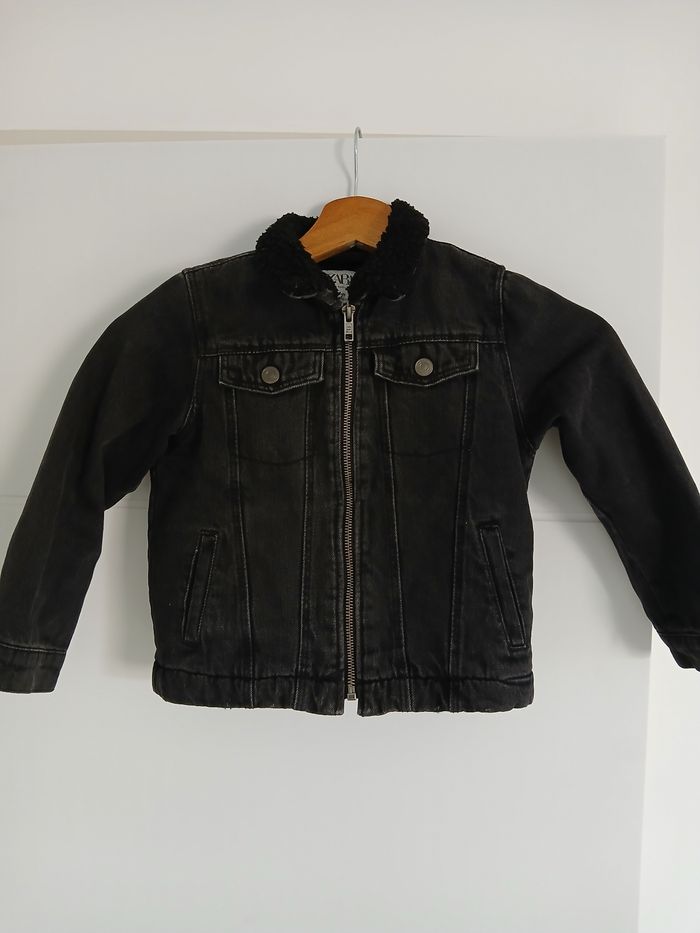 Veste en jean zara - photo numéro 2
