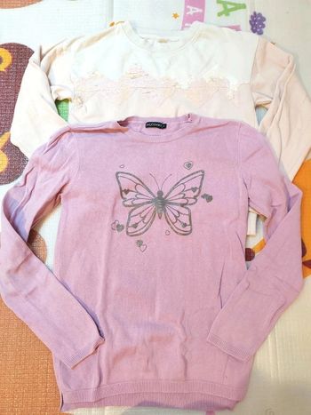 Lot de 2 pull sweat