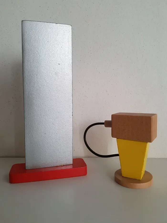 Accessoires en bois pour circuit de petites voitures - photo numéro 15