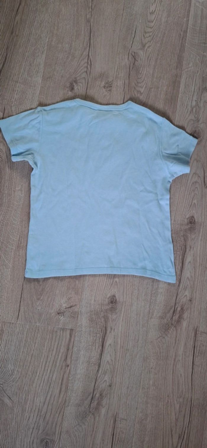 T-shit bleu ciel 12ans GAP - photo numéro 2