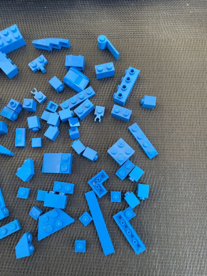 Lego lot vrac bleu officiel pièces détachées caserne star wars Harry Potter city - photo numéro 4