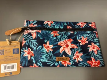 Pochette San petronio cabaia lys fleurs