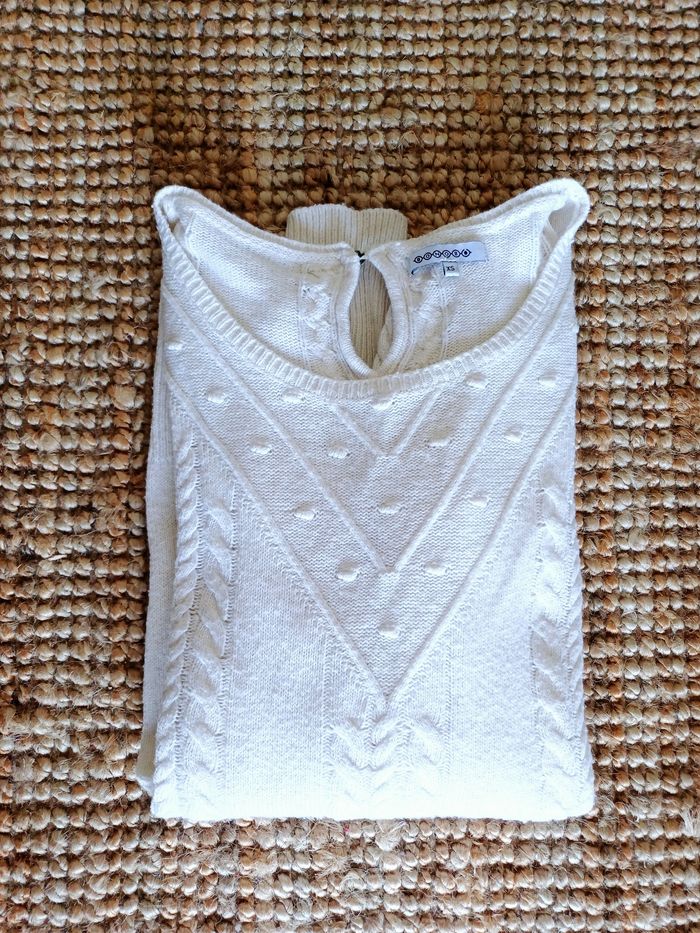 Pull blanc - photo numéro 2