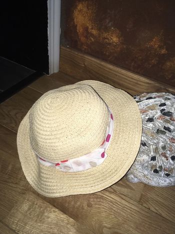 Chapeau de paille bébé natalys t2