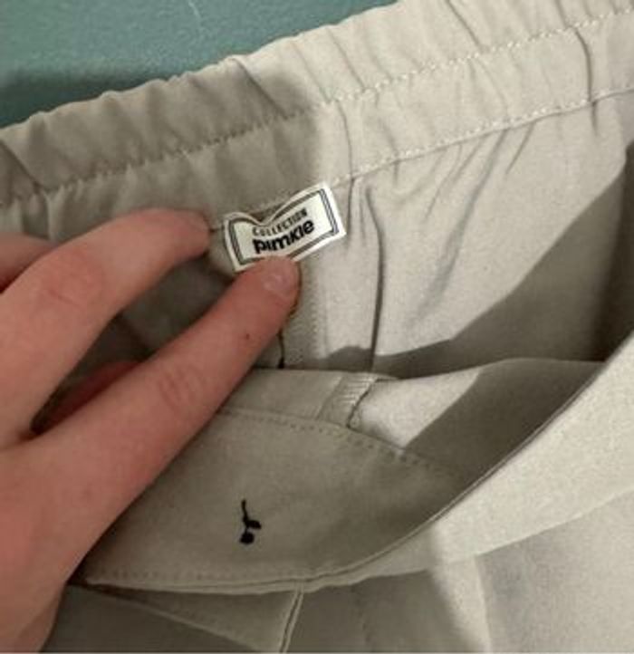 Pantalon  habillé cigarette gris - photo numéro 3