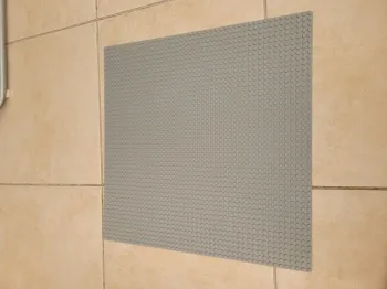 Plaque lego grise grand format