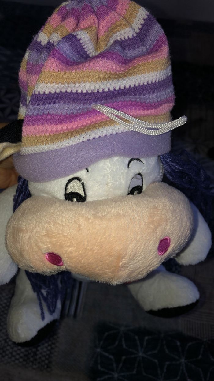 Peluche vache rasta 25 cm - photo numéro 4