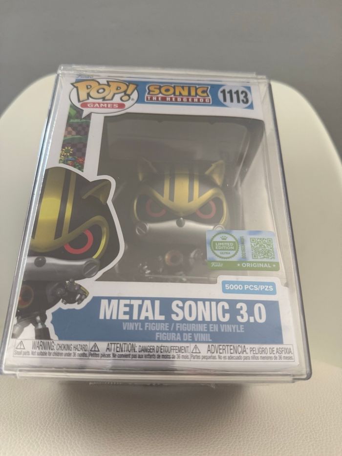 Funko Pop Metal Sonic 3.0 #1113 Limited Edition - photo numéro 2